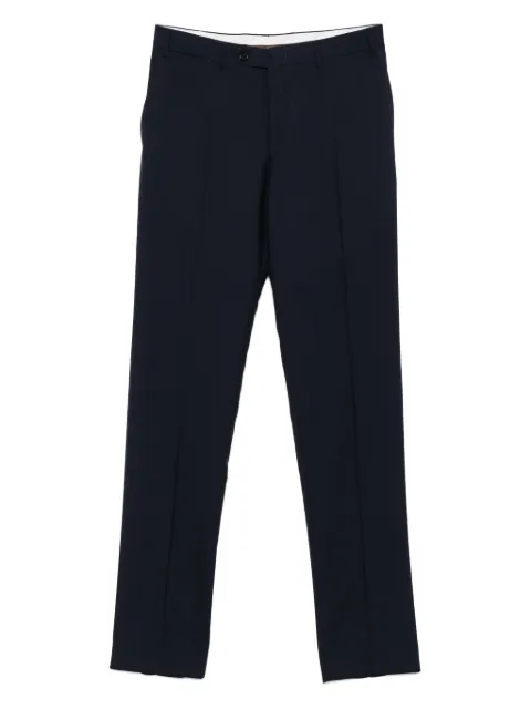 Canali wool trousers Blue 710196AT00552
