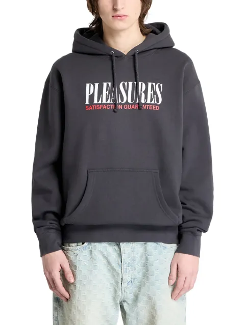 Pleasures Satisfaction hoodie Grey P25SP072