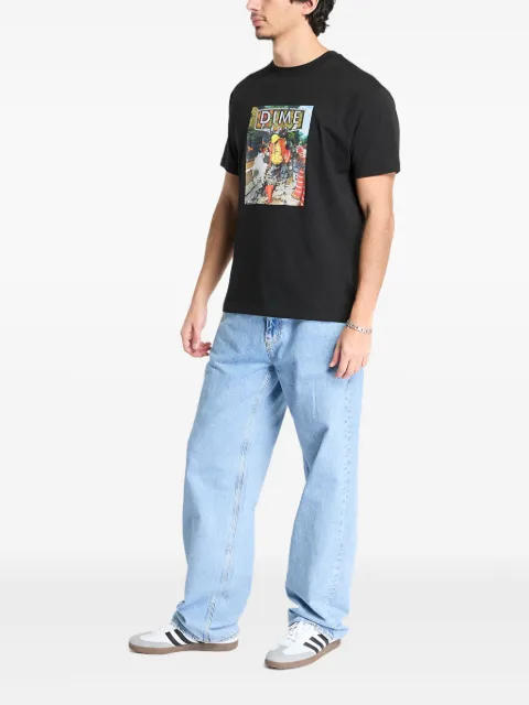 dime Pothole T-shirt Black DIMEHO2461