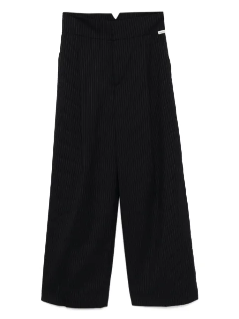 Kimhekim belted wide pants Blue SS25PT042NV
