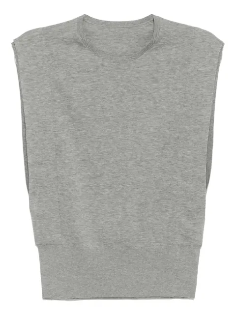 JNBY sleeveless knitted vest Grey 5P5312030