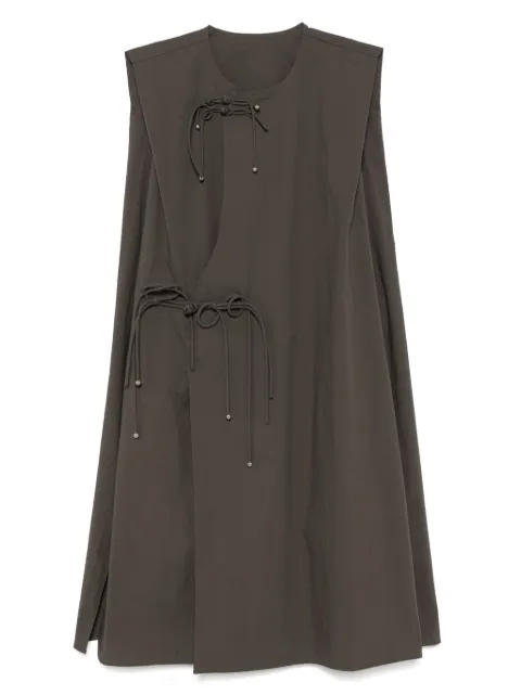 JNBY bead-embellished sleeveless dress Green 5P5G13570