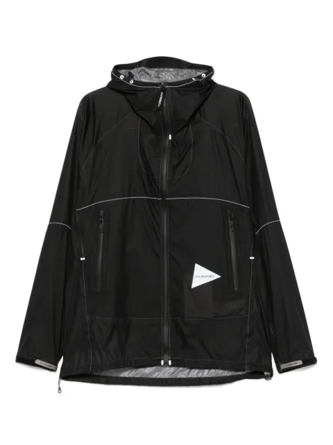 and Wander 3L UL rain jacket Black 5745111004
