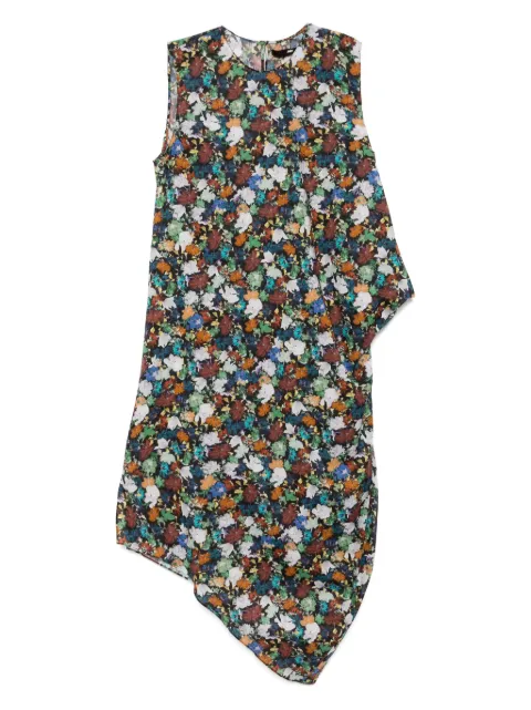JNBY flower-print dress Black 5P6G15630