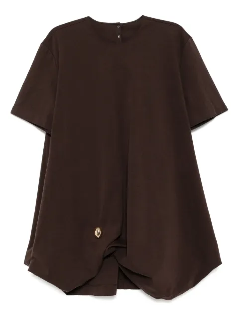 JNBY drawstring-hem dress Brown 5P4G11970