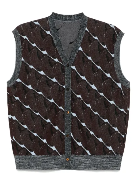 JNBY printed cardigan Brown 5P4314500