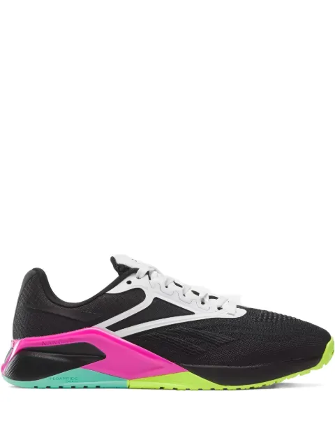 Reebok Nano X2 "Black/Laser Lime/Laser Pink" sneakers Black IF8833