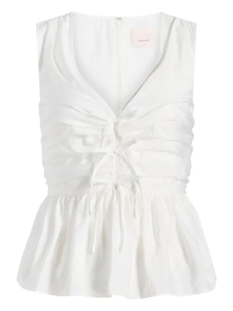 Cinq A Sept Sina top White ZW19875130Z