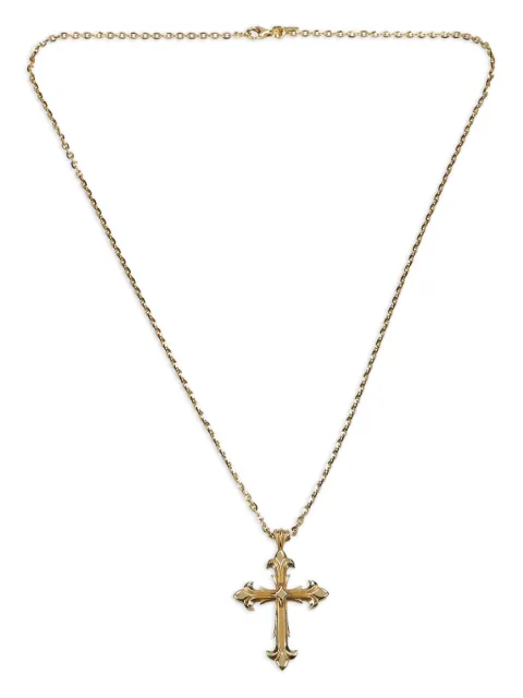 Emanuele Bicocchi Fleury cross pendant necklace Gold CCN1G