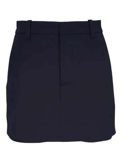 Vince straight mini skirt Blue V100822406403CBL