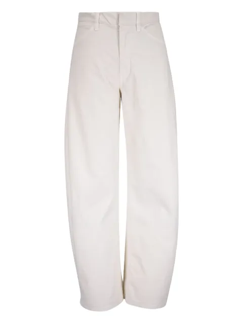 Nili Lotan barrel-leg trousers Neutrals 12905W12