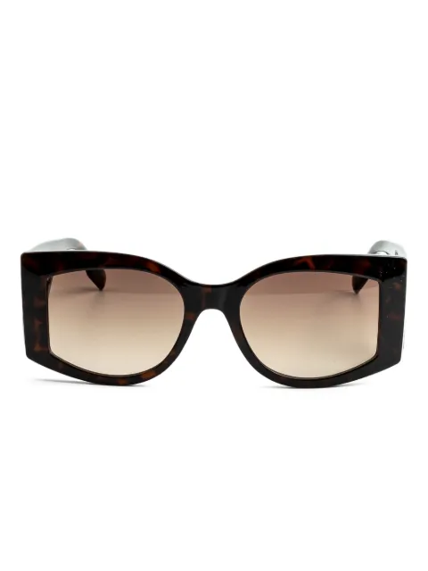 Karl Lagerfeld logo-print sunglasses Brown KL6183S