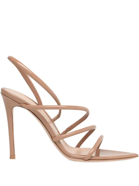 Gianvito Rossi 105mm Ettie sandals Neutrals G3244115RICNUI