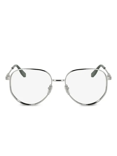 Karl Lagerfeld round-frame glasses Silver KL361