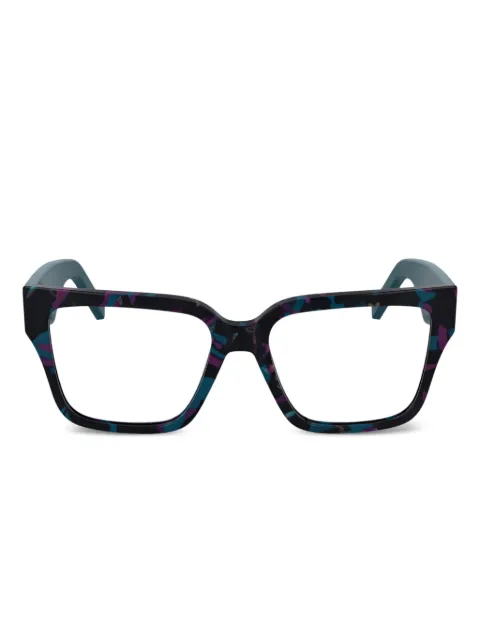 Karl Lagerfeld logo-print glasses Blue KL6201