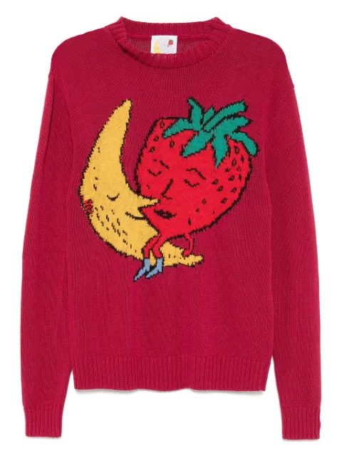 Sky High Farm graphic-print jumper Red SHF01N0022