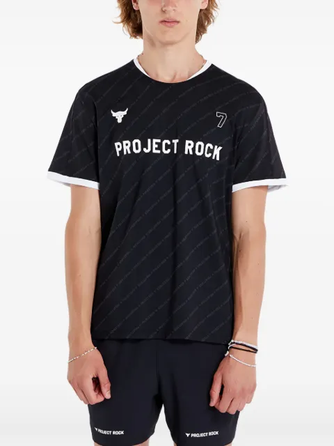 Under Armour Project Rock Rugby T-shirt Black 1387512