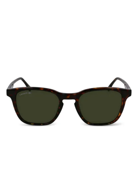 Lacoste logo-print sunglasses Brown L6040S