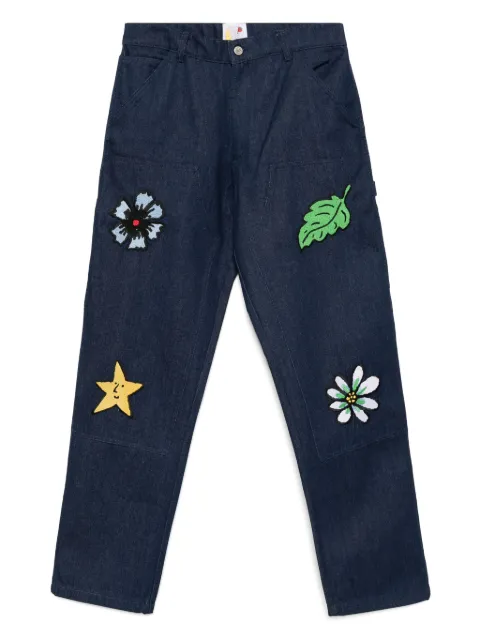 Sky High Farm embroidered jeans Blue SHF01P0021
