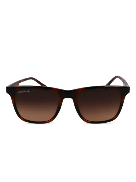 Lacoste logo-print sunglasses Brown L6041S