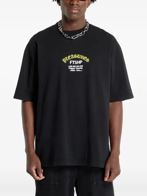 Pleasures graphic-print t-shirt Black P24W075BLACK