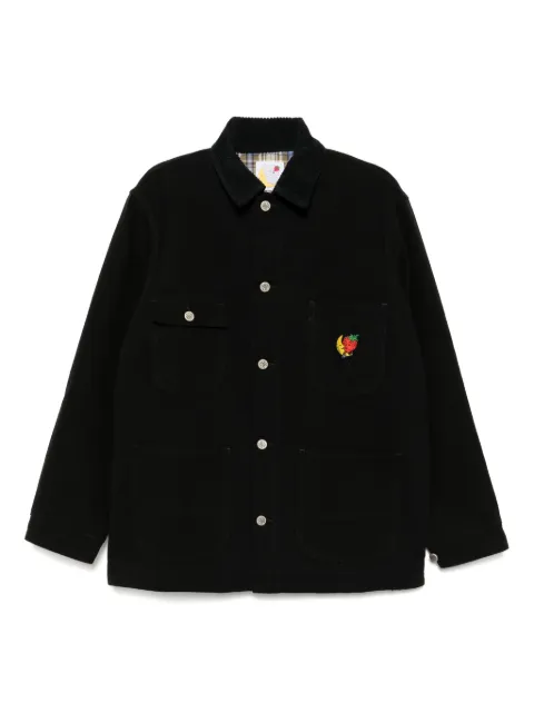 Sky High Farm embroidered denim jacket Black SHF02C0081