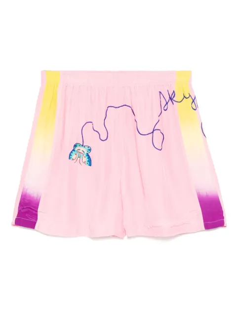 Sky High Farm embroidered shorts Pink SHF01P0061