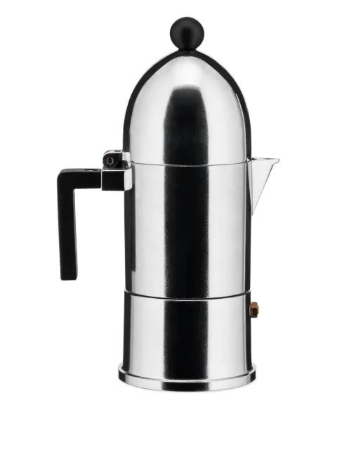 Alessi La Cupola induction espresso coffee maker Silver A90956B
