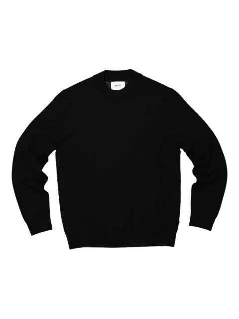 NN07 crew-neck long-sleeve sweater Black 2366605637