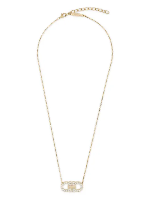 Ferragamo Gancini-charm necklace Gold 785183
