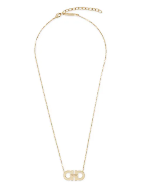 Ferragamo Gancini pendant necklace Gold 785181