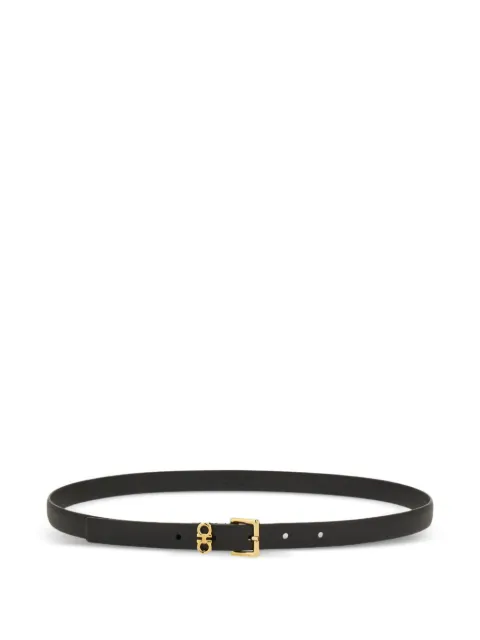 Ferragamo fixed Gancini belt Black 786298