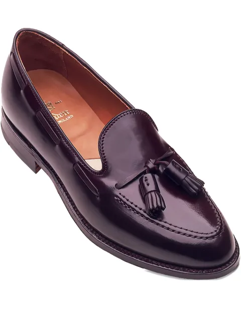 Alden tassel-detail leather loafers Red 563
