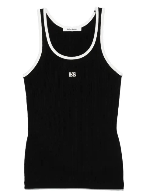 Wales Bonner Sonic tank top Black WS25JE38JE02999