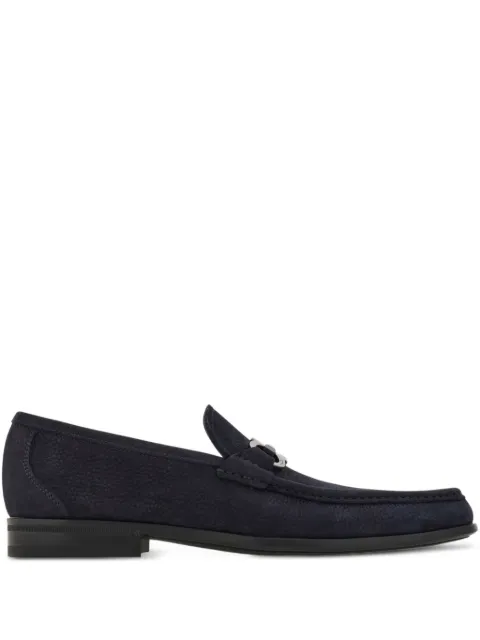Ferragamo Gancini-buckle loafers Blue 784285