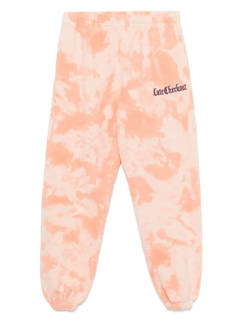 Stain Shade tie-dyed pants Orange 265
