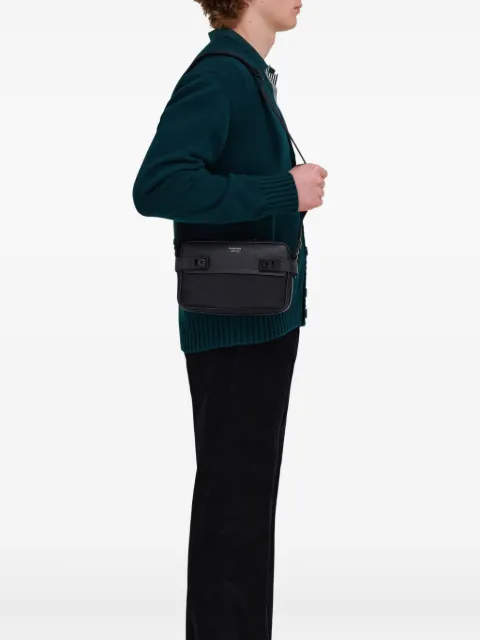 Ferragamo crossbody bag with Hug buckle Black 786274