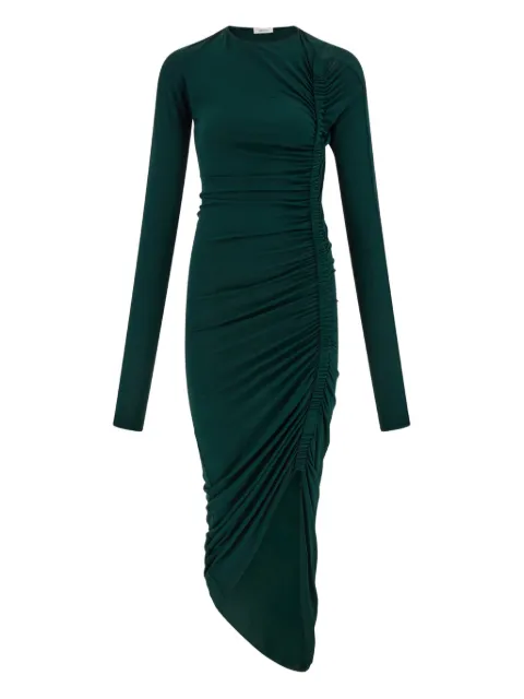 Ferragamo asymmetric maxi dress Green 785370