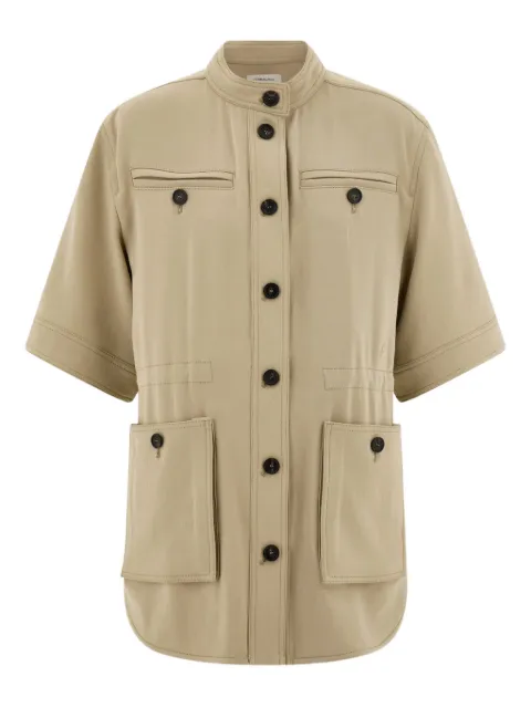 Ferragamo short-sleeve jacket Neutrals 785691