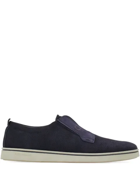 Ferragamo derby slip-ons Blue 786896