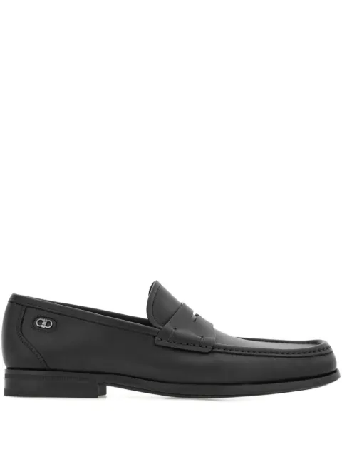 Ferragamo Penny leather loafers Black 784272