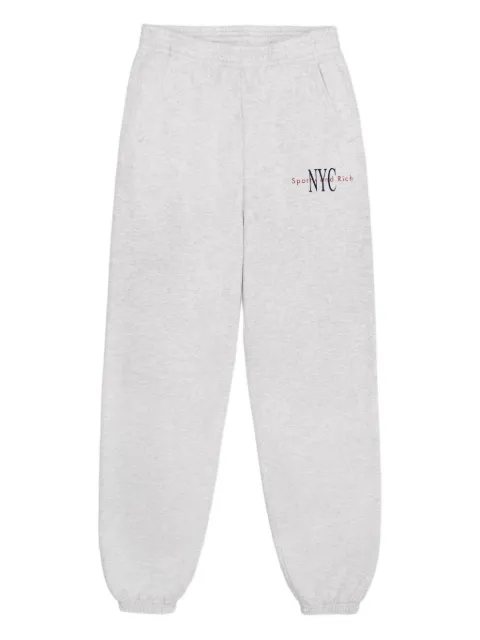 Sporty & Rich NYC track pants Grey PA036624663GY03