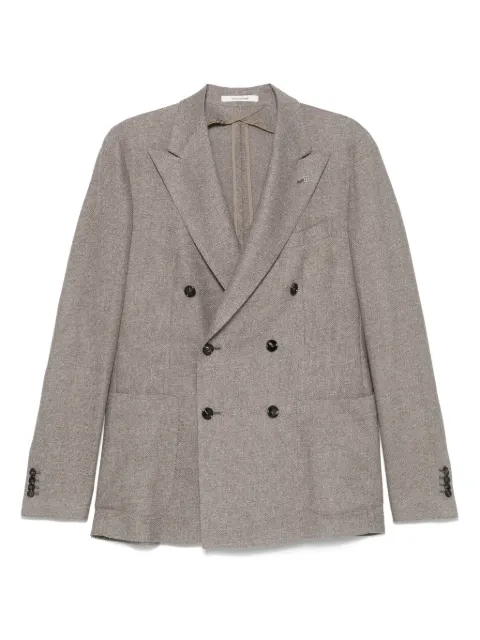 Tagliatore double-breasted blazer Brown 1SMC20K440038