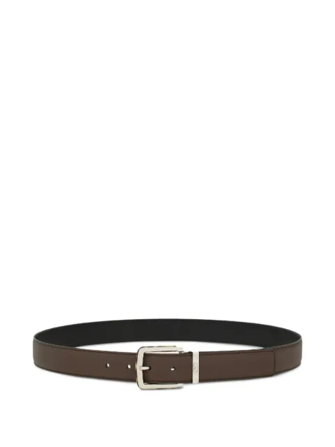 Ferragamo reversible leather belt Black 786353