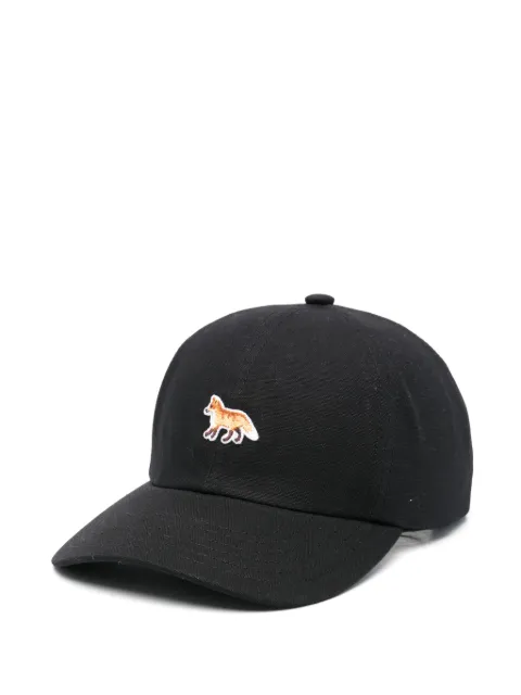 Maison Kitsuné Baby Fox-patch baseball cap Neutrals OW06109WB0026