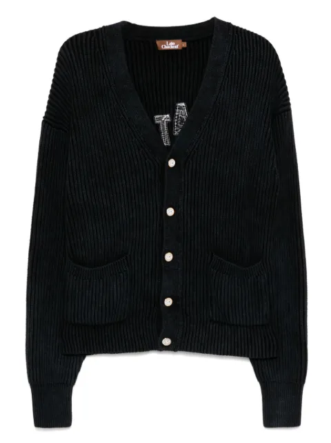 Stain Shade V-neck cardigan Blue 252