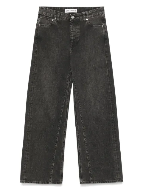 OUR LEGACY Treble Cut jeans Black W2255TCC