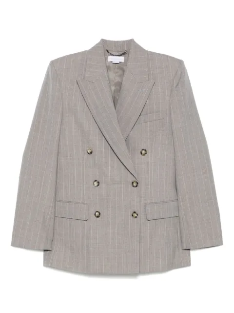 Stella McCartney pinstripe-pattern blazer Grey 6501473FR753