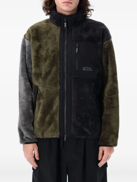 MANASTASH panelled fleece jacket Black 7924252004