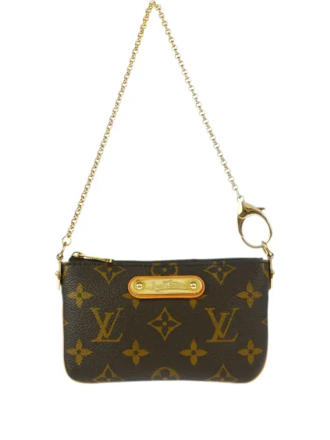 Louis Vuitton Pre-Owned 2008 Monogram Pochette Milla PM clutch bag Brown 124912